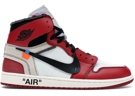 off white jordan 1 stockx|off white chicago 1 price.